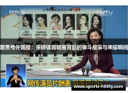 聚焦号外画报：重磅体育明星背后的奋斗故事与荣耀瞬间